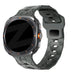 Samsung Galaxy Watch Ultra 2 Silicone Strap Hexagons (Dark Grey)