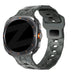 Samsung Galaxy Watch Ultra 2 Silicone Strap Hexagons (Dark Grey)