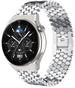 Huawei Watch GT 3 Pro 46mm Fisch Gliederarmband (Silber)