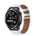 Huawei Watch GT Läufer modernes Leder-Armband (weiß)