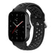 Amazfit GTS 2 Silikonarmband mit Löchern (Schwarz)