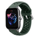 Amazfit GTS 3 Silikonarmband mit Löchern (Armeegrün)