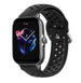 Amazfit GTS 3 Silikonarmband mit Löchern (Schwarz)