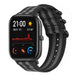 Xiaomi Amazfit GTS Nylon Schnallenarmband (Schwarz/Grau)