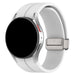 Samsung Galaxy Watch 6 - 44mm Silikonarmband D-Schnalle (Weiß)
