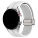 Samsung Galaxy Watch 6 - 44mm Silicone D-Buckle Strap (White)