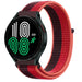 Samsung Galaxy Watch 4 44mm Nylonarmband (Kirschmagenta)