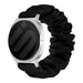 Samsung Galaxy Watch 8 Classic Scrunchie Armband (Schwarz)