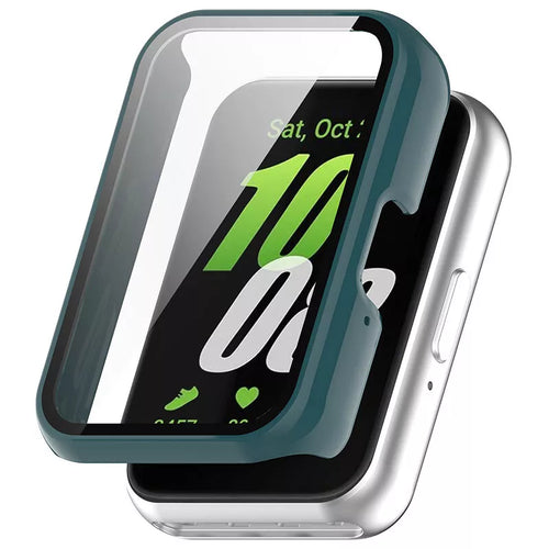 Samsung Galaxy Fit 3 PC Hartschale-Hülle mit Glass (Kieferngrün)