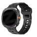 Samsung Galaxy Watch Ultra 2 Silicone Strap Hexagons (Black)