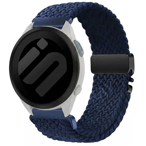 Garmin Forerunner 165 Geflochtenes Armband mit P-Schnalle (Blau)