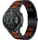 Honor Magic Watch 2 46mm Holz-/Stahlarmband (Schwarz)