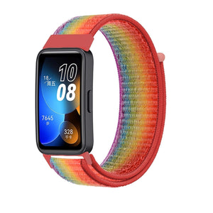Huawei Band 10 Nylonarmband (Regenbogen)