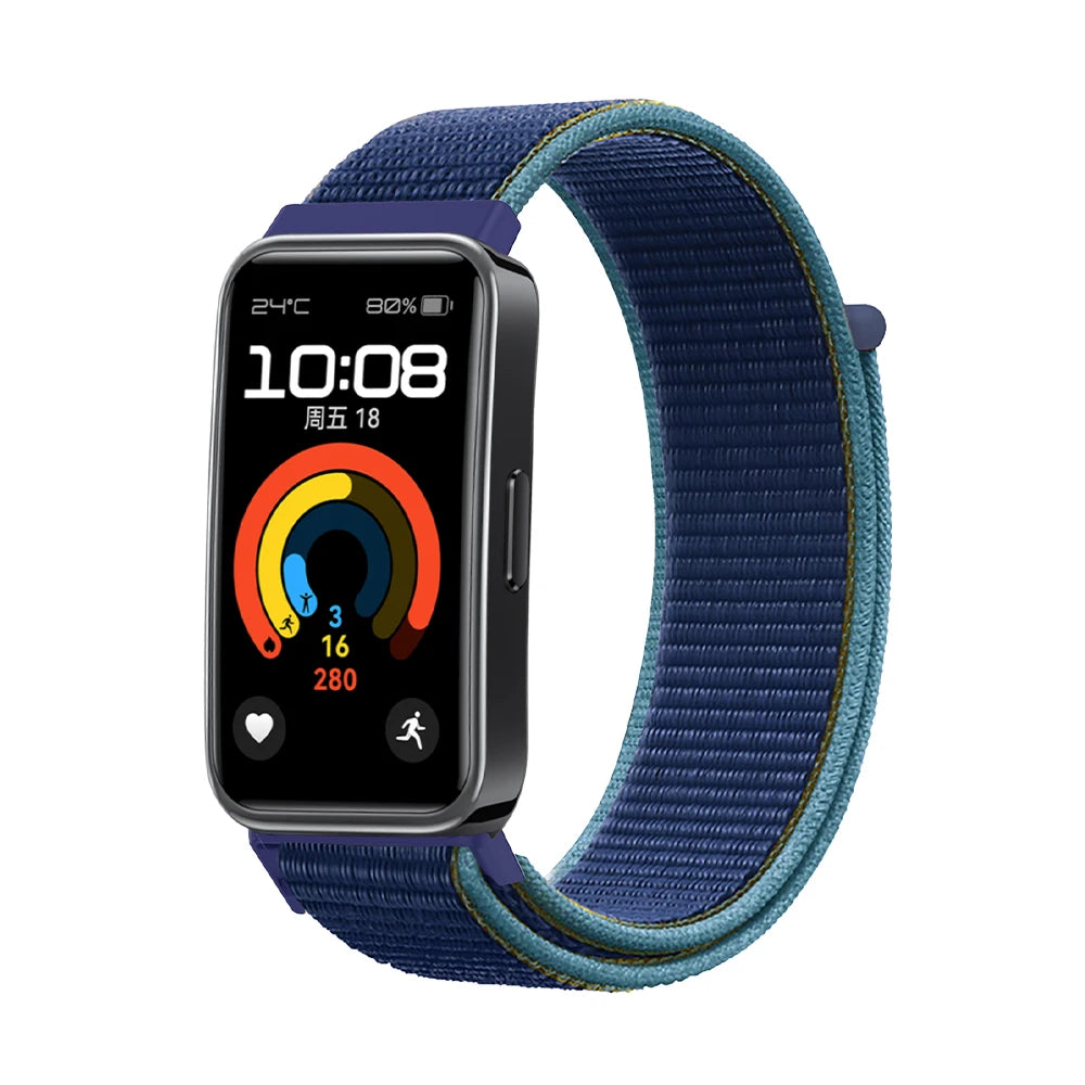 Huawei Band 10 Nylonarmband (Dunkelblau)