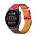 Huawei Watch 3 (Pro) Lederarmband (Pink/Rot/Braun)