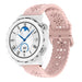 Huawei Watch GT 3 Pro 43mm Silicone Strap Patterned (Pink)