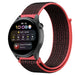 Huawei Watch 3 (Pro) Nylonarmband (Schwarz/Rot)