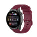 Huawei Watch 3 (Pro) Premium Silicone Strap (Dark Red)