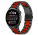 Huawei Watch 3 (Pro) Steel Strap (Black/Red)
