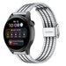 Huawei Watch 3 (Pro) Edelstahl-Armband (Silber/Schwarz)