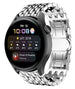 Huawei Watch 3 (Pro) Stahl-Drachenarmband (Silber)