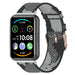 Huawei Watch Fit 2 Nylon-Schnallenarmband (Schwarz/Grau)