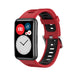 Huawei Watch Fit Schnalle Sport Amrband (Rot/Schwarz)