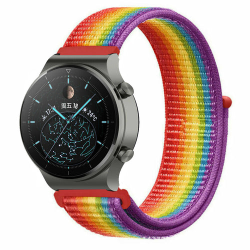 huawei-watch-gt-2-pro-nylon-band-regenboog