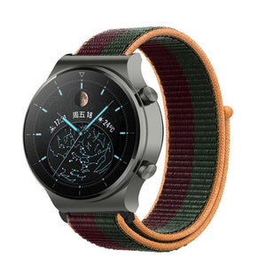huawei-watch-gt-2-pro-nylon-bandje-cherry