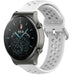 Huawei Watch GT 2 Pro Silikonarmband mit Löchern (Weiß)