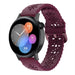 Huawei Watch GT 3 42mm Silikonarmband mit Muster (Weinrot)