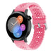 Huawei Watch GT 3 42mm Silikonarmband mit Muster (Hellrosa)