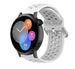 Huawei Watch GT 3 42mm Silikonarmband mit Löchern (Weiß)
