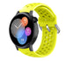 Huawei Watch GT 3 42mm Silikonarmband mit Löchern (Gelb)