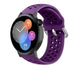 Huawei Watch GT 3 42mm Silikonarmband mit Löchern (Lila)