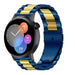 Huawei Watch GT 3 42mm Stahlarmband (Blau/Gold)