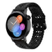 Huawei Watch GT 3 42mm Silikonarmband mit Muster (Schwarz)