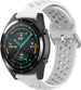 Huawei Watch GT 2 Silikonarmband mit Löchern (Weiß)