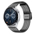 Huawei Watch GT 3 46mm Edelstahl-Armband (Schwarz)