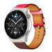 Huawei Watch GT 3 Pro 46mm Lederarmband (Rosa/Rot/Braun)