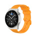 Huawei Watch GT 3 Pro 46mm Luxus- Silikonarmband (Orange)