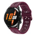 Huawei Watch GT 42mm Silikonarmband mit Muster (Weinrot)