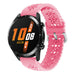 Huawei Watch GT 42mm Silikonarmband mit Muster (Hellrosa)