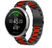 Polar Ignite Stahlarmband (Schwarz/Rot)