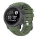 Garmin Instinct 2s Silikonarmband (Dunkelgrün)