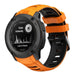 Garmin Instinct 2x Sportarmband (Orange/Schwarz)