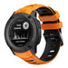 Garmin Instinct 2x Sportarmband (Orange/Schwarz)