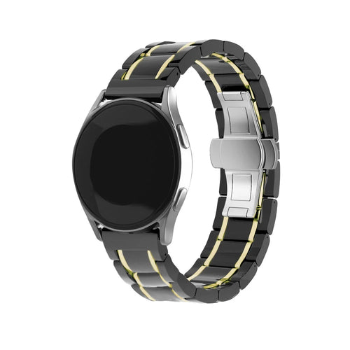 Huawei Watch GT 7 - 41mm Ceramic Link Strap (Black/Gold)