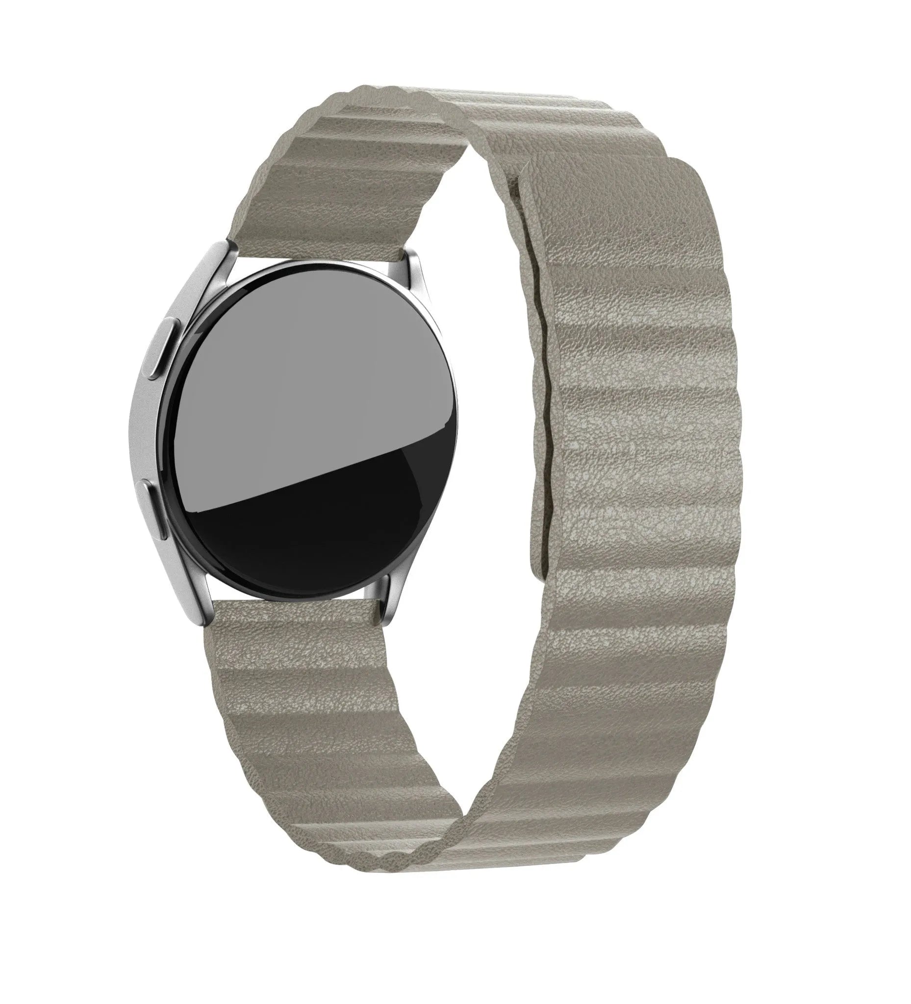 Coros Apex 2 Loop Lederarmband (Khaki)