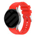 Samsung Galaxy Watch 6 Classic 43mm Silikonarmband Perfect Fit (Rot)